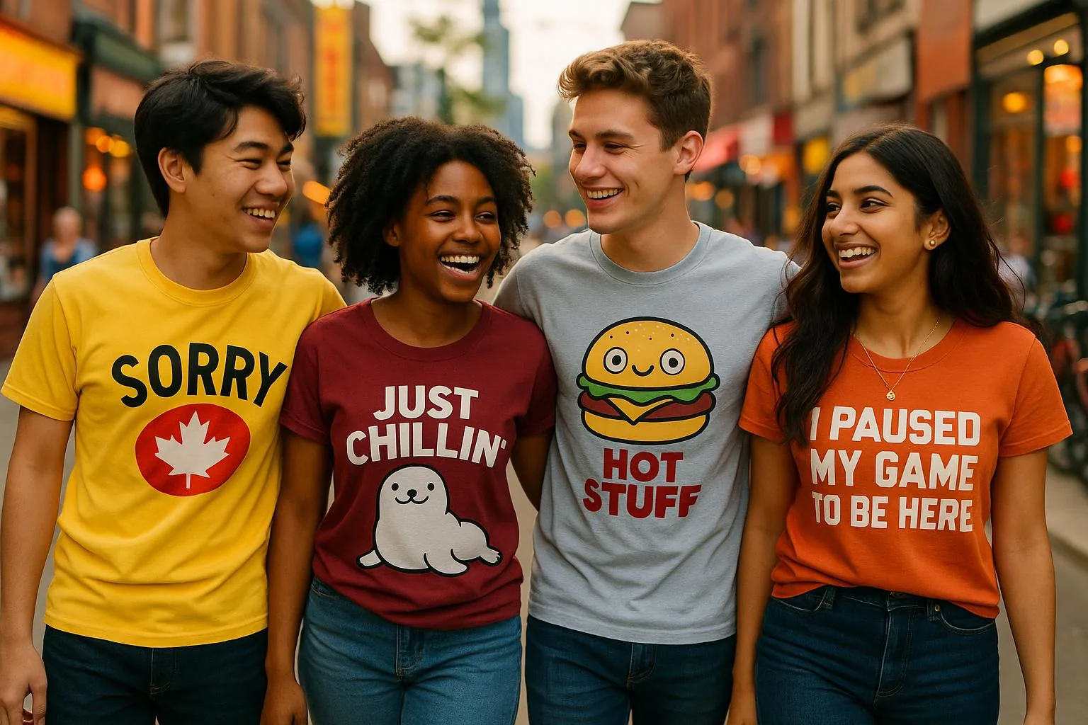 A funny Canada-themed t-shirt