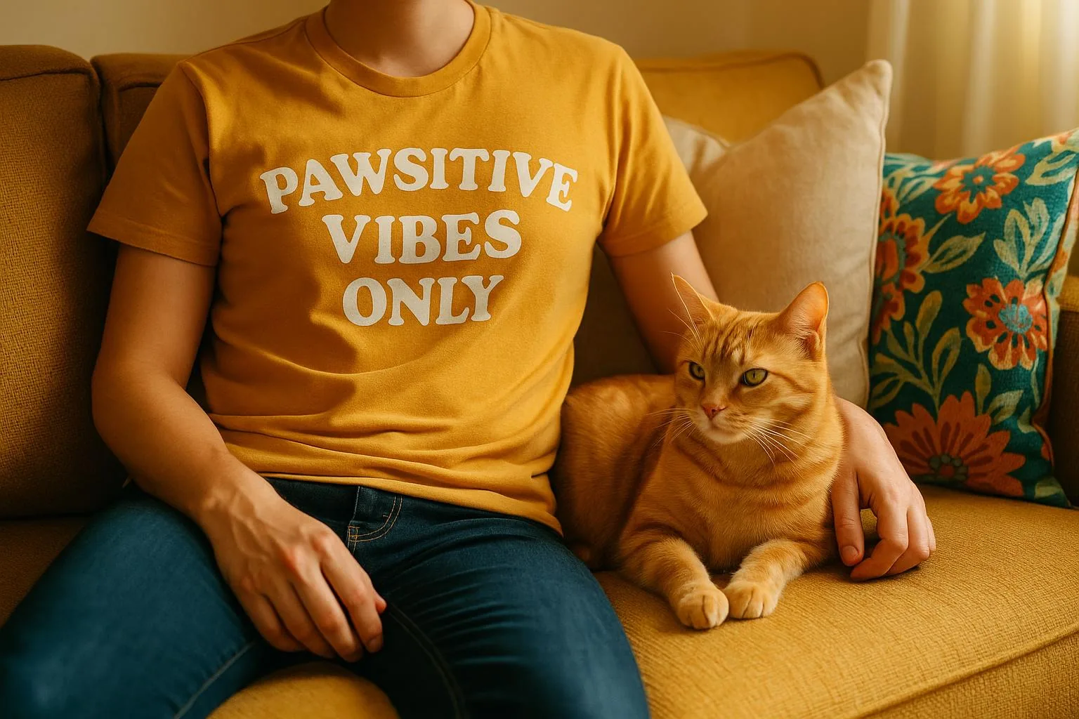 Paws and Punchlines: Funny Cat T-Shirts for Canadians