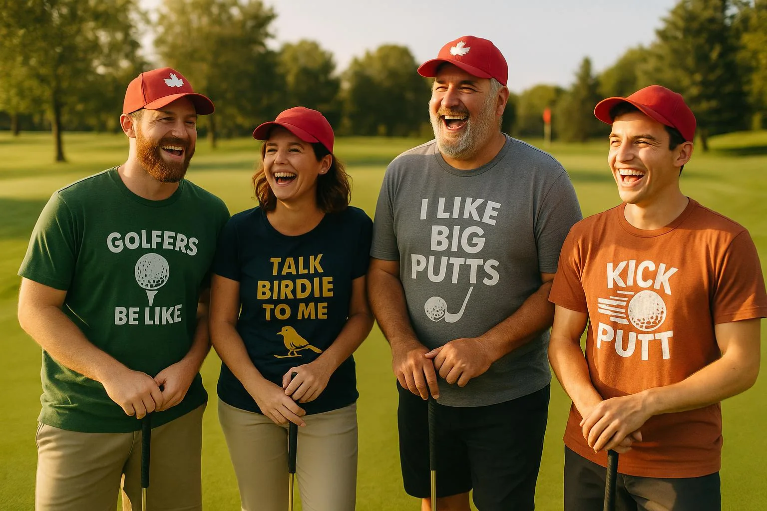 Tee Up the Laughs: Funny Golf T-Shirts for Canadian Golfers