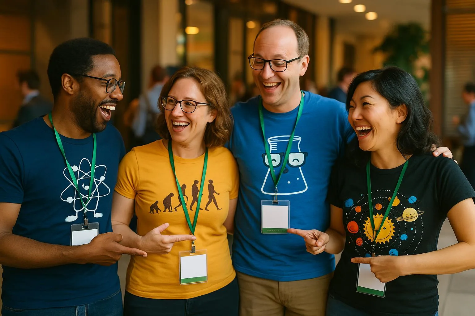 The Science of Laughter: Funny Science T-Shirts Made in Canada