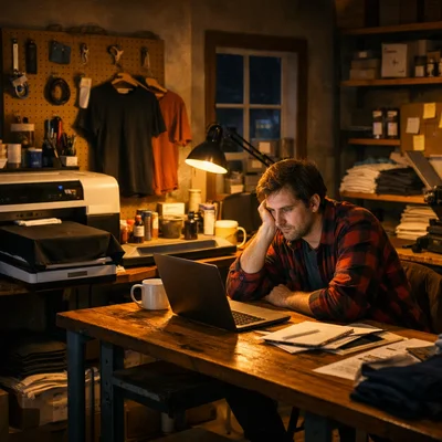 The Secret Origin of Funny Shirts Canada (A Story Involving Bad Wi-Fi and a Printer Named Brenda)
