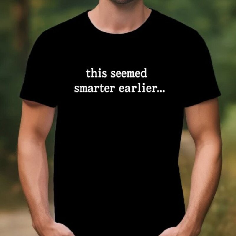 this seemed smarter earlier... Tee