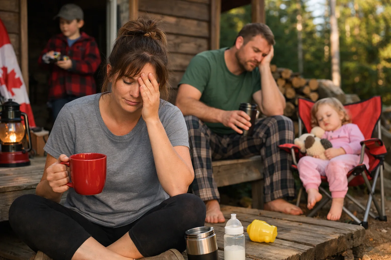 Funny family shirts and gifts for parents who are running on fumes