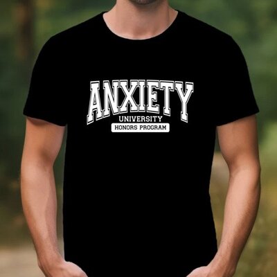 Anxiety University Tee photo 1