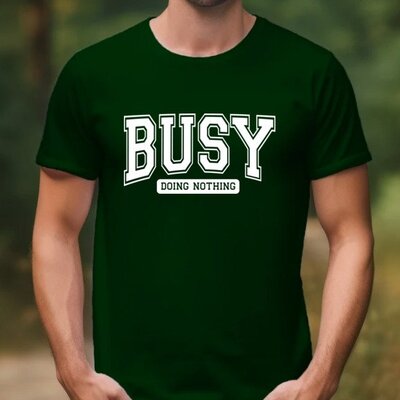 Busy Doing Nothing Tee photo 2
