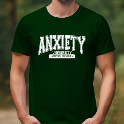 Anxiety University Tee photo 2