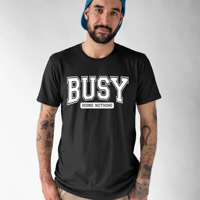 Busy Doing Nothing Tee photo 4