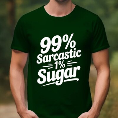 99% Sarcastic Tee photo 1