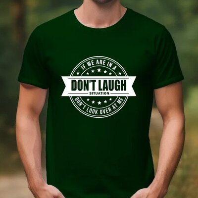 Don't Laugh Dilemma Tee photo 1
