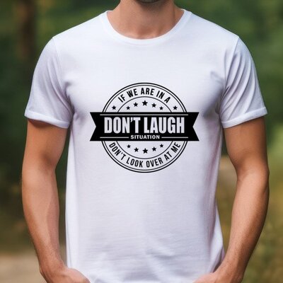 Don't Laugh Dilemma Tee photo 2