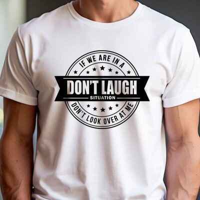 Don't Laugh Dilemma Tee photo 3