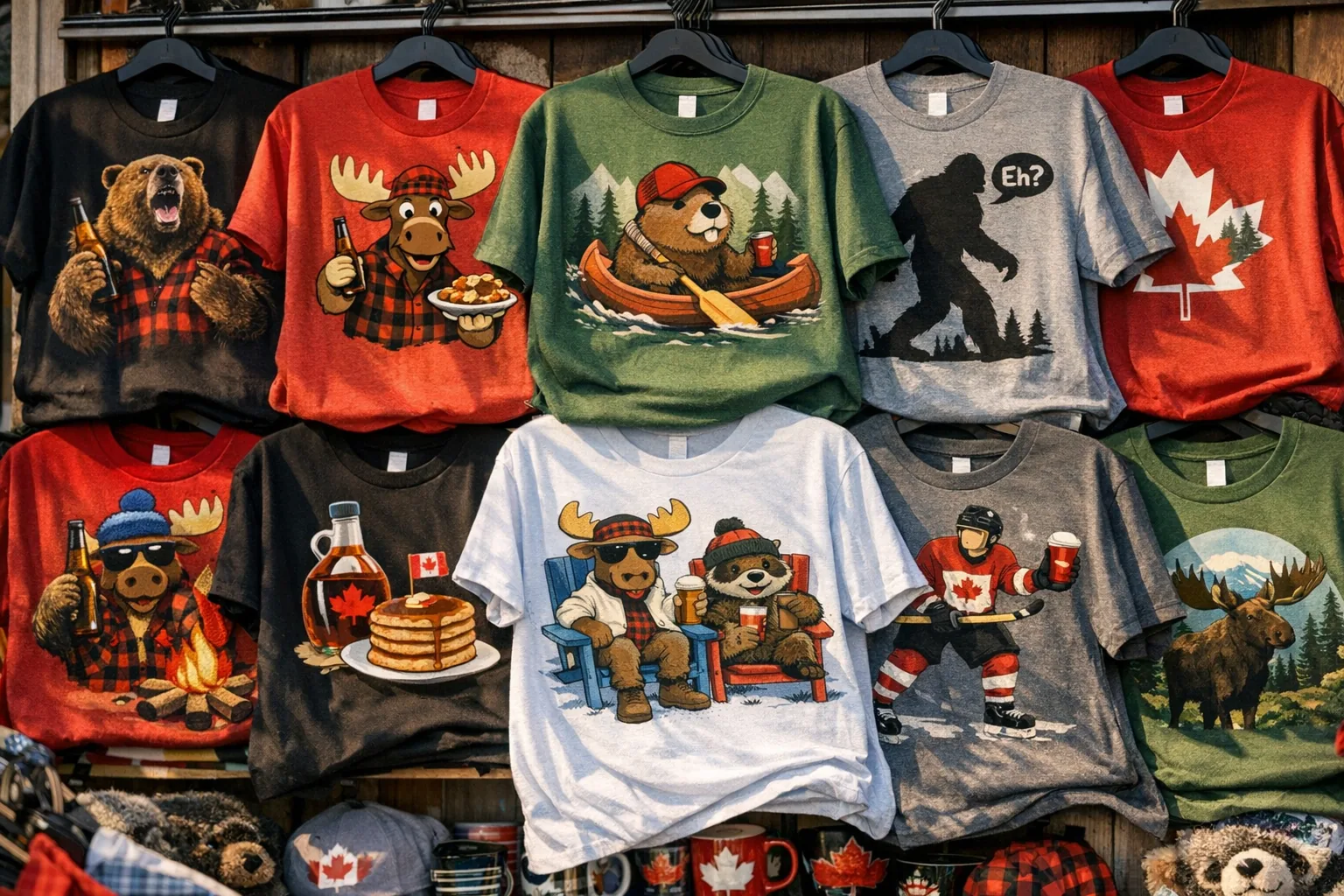 Funny Canadian hockey dad shirts — for the rink parent with opinions about refs